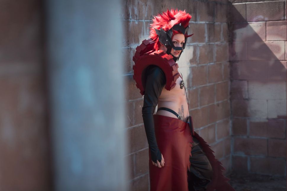 Trashblushrage as Red Riot from Japanese manga series Boku no Hero Academia.