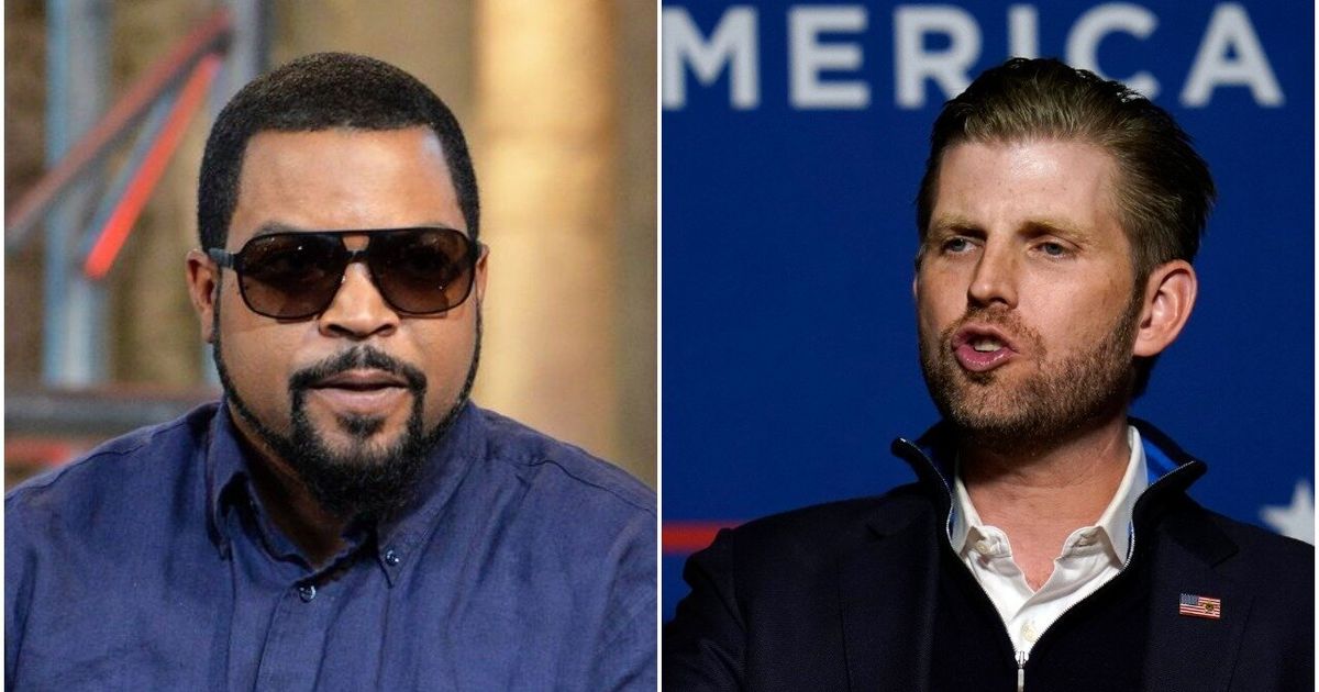 Eric Trump Tweets Fake Photo: Ice Cube, 50 Cent in Trump Hat