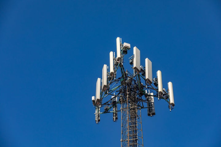 Una antena de tele
