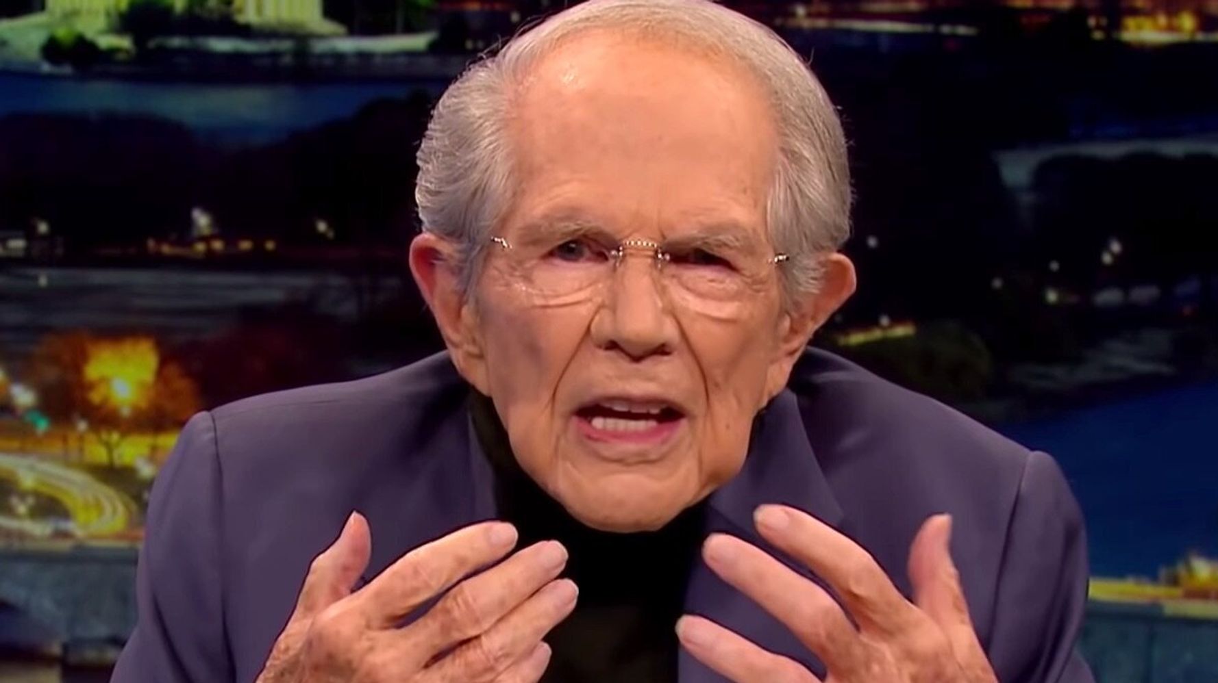 Pat Robertson Shares Bonkers Message From God And Twitter Users Raise Holy Hell