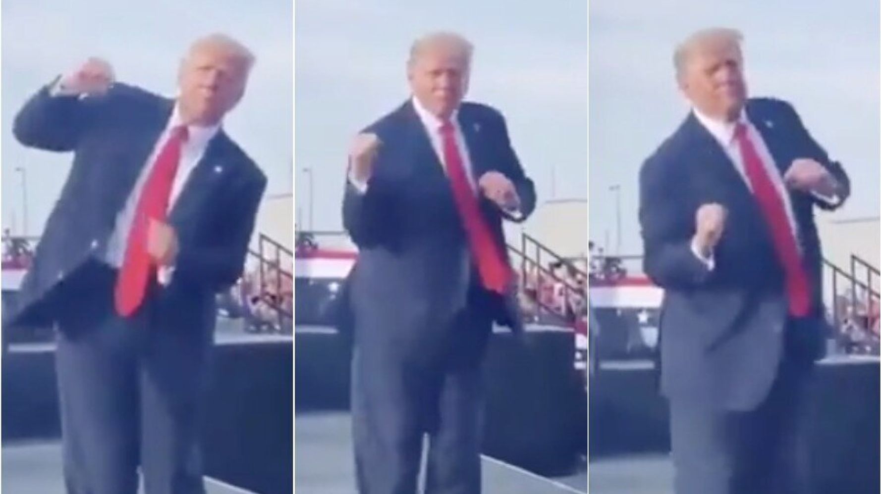 People Are Setting Donald Trump’s Rally Dances To The Funniest Songs
