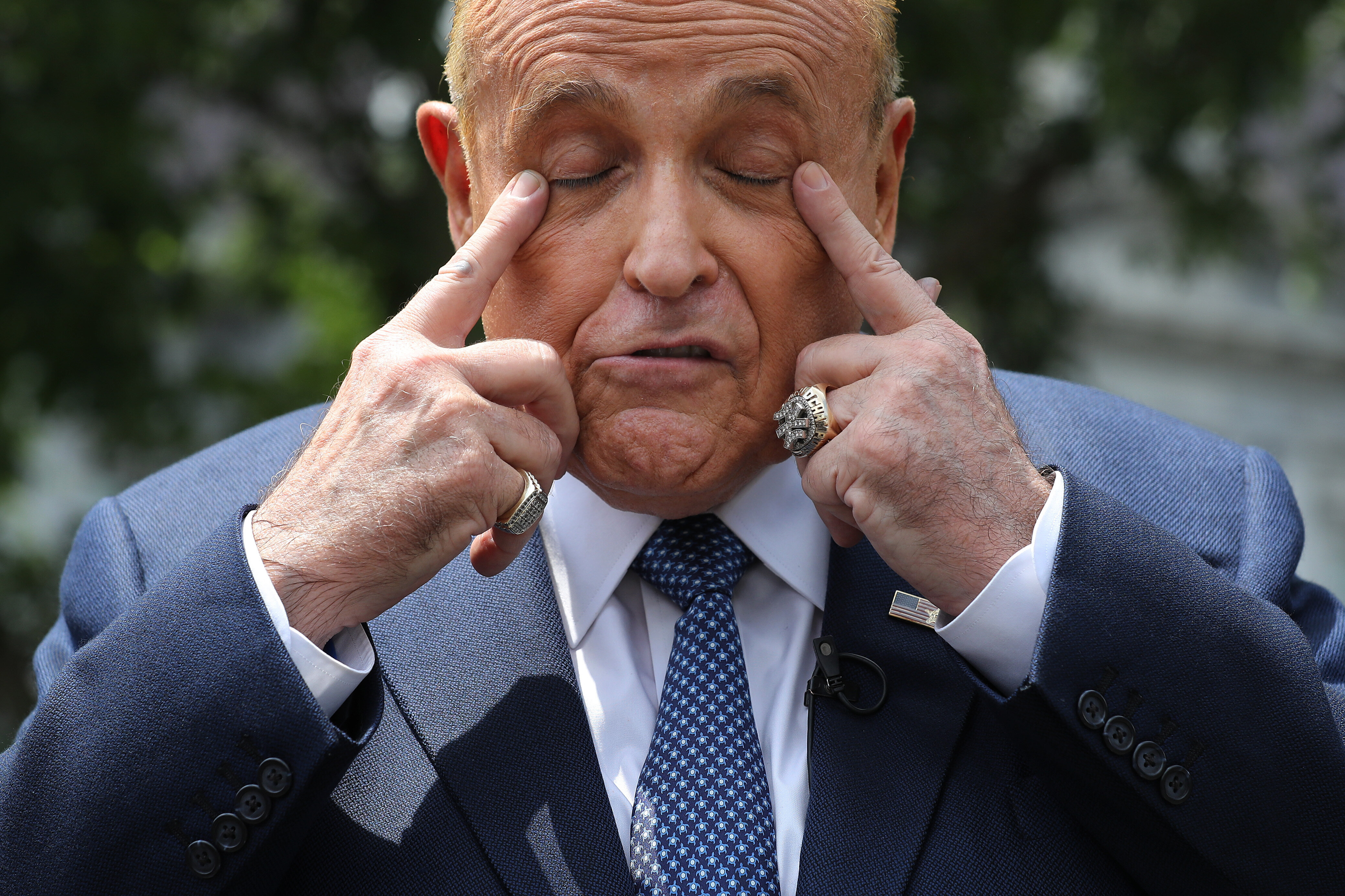 Rudy Giuliani Caught On Camera Appearing To Touch Genitals During Borat ...