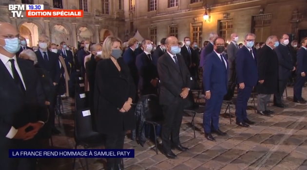 Hommage national à Samuel