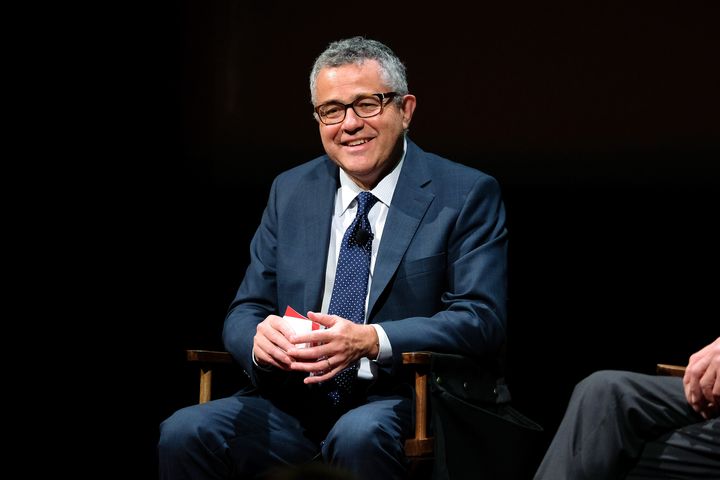 Jeffrey Toobin at the SAG-AFTRA Foundation's Conversations with Tom Brokaw in 2016. The New Yorker writer and legal analyst is in the news this week after reportedly masturbating on a work video call.
