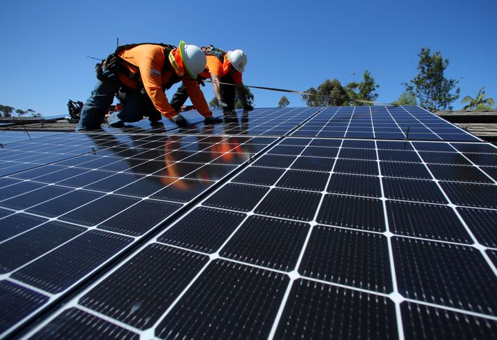 Rewiring America's plan calls for the federal government to guarantee low-cost financing for rooftop solar the same way it do