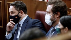 Abascal, a las diputadas de Podemos: 