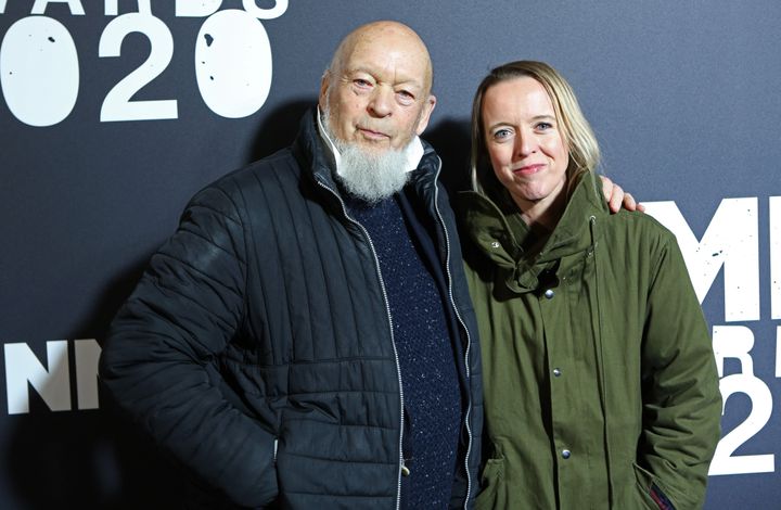 Michael Eavis with his daughter Emily