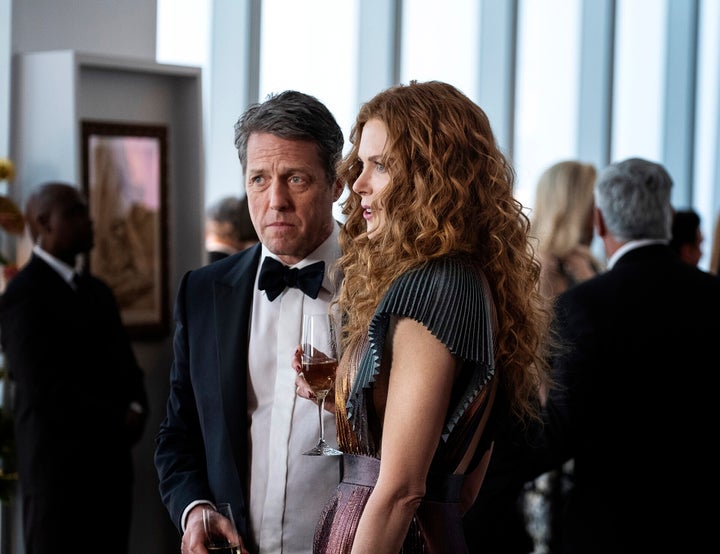 Hugh Grant and Nicole Kidman in "The Undoing."