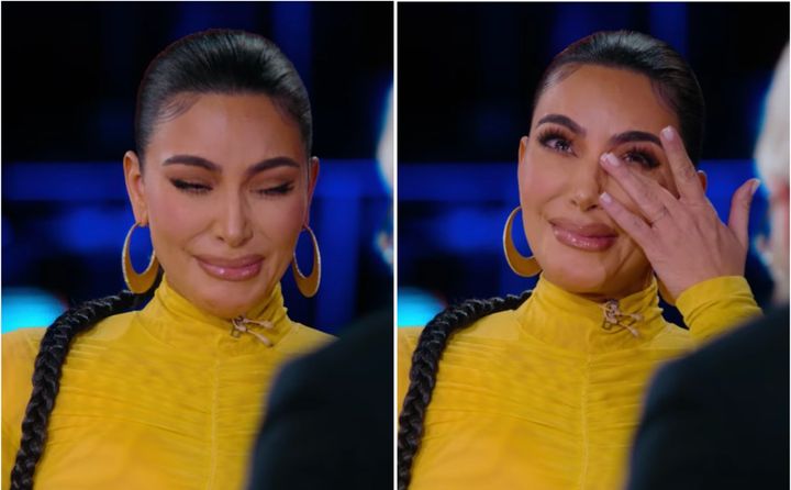 Kim Kardashian got emotional while speaking with David Letterman about her experience surviving an armed robbery in Paris.