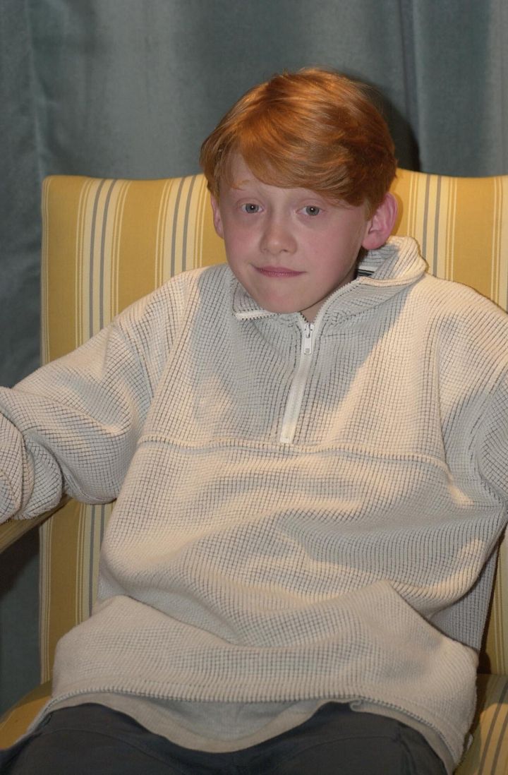 11歳の頃のルパート・グリント（2000年8月23日撮影）