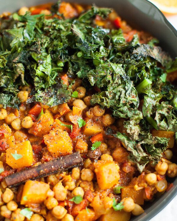 Chickpea and Butternut Squash Tagine from Sweet Potato Soul