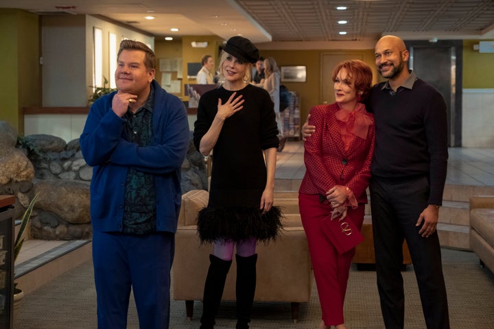 "The Prom" stars James Corden, Nicole Kidman, Meryl Streep and Keegan-Michael Key.