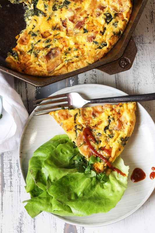 Butternut Squash Frittata from Clean Foodie Cravings