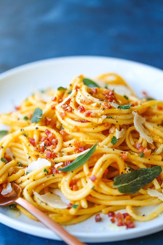 Butternut Squash Carbonara from Damn Delicious