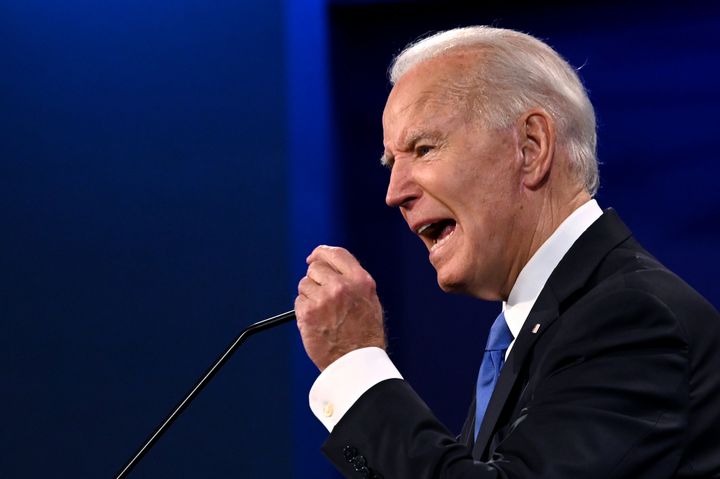 Democratic presidential nominee Joe Biden rejected President Donald Trump's assertions that he has adopted the most far-reaching proposals of his party's left wing.