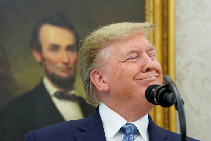 President Donald Trump has often name-dropped Abraham Lincoln in boasting of his record on race.