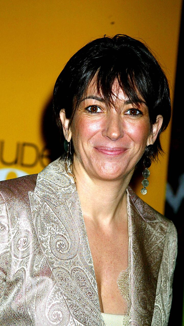 Ghislaine Maxwell pictured in New York in 2004