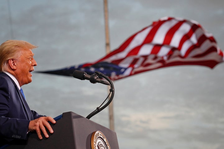 Donald Trump en campagne à Jacksonville en Floride le 24 septembre. (REUTERS/Tom Brenner)