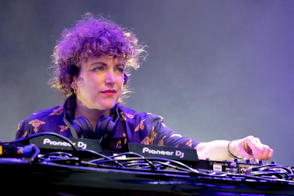 Annie performing at Camp Bestival in summer 2019