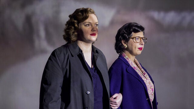 Shannon Purser (left) and Heather Matarazzo as activists Del Martin and Phyllis Lyon in "Equal," which debuted Thursday on HBO Max.
