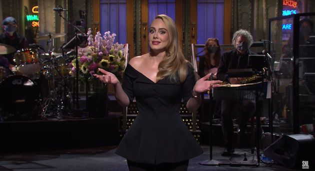Adele was hosting Saturday Night Live for the first time