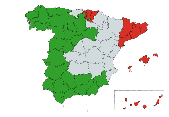 Las comunidades autónomas más baratas y más caras para hacer la compra.