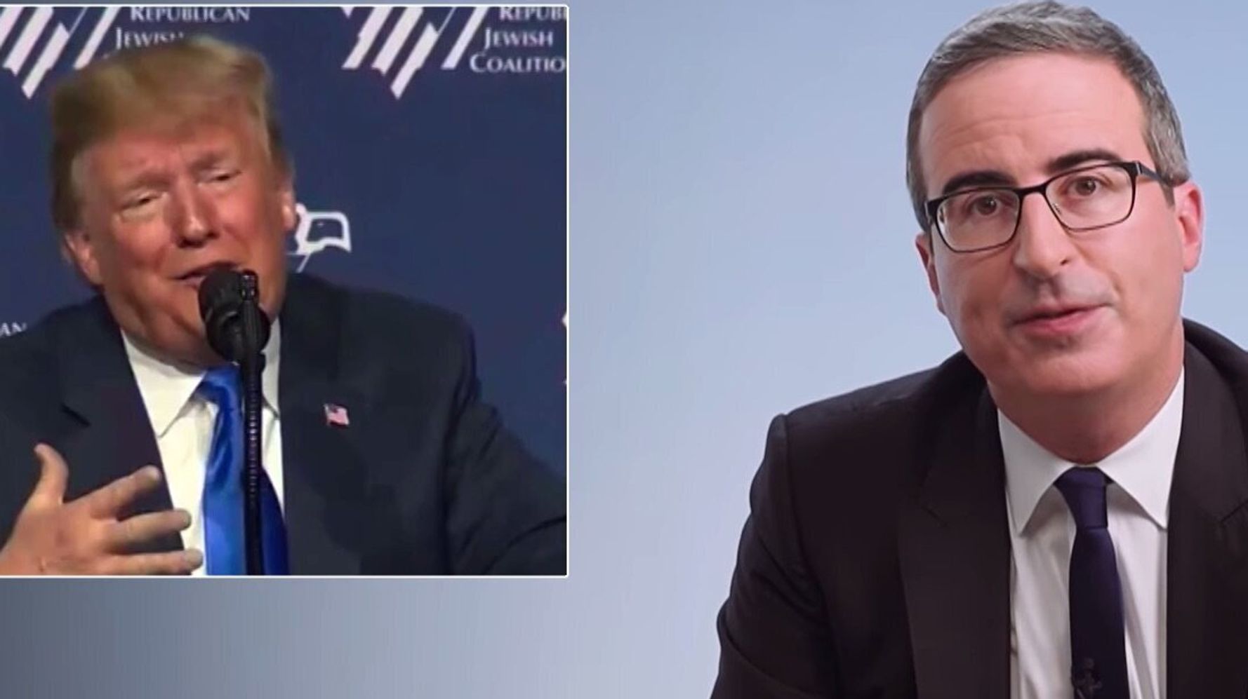John Oliver Nails The Really Sad Part Of Trump's Final Debate Performance
