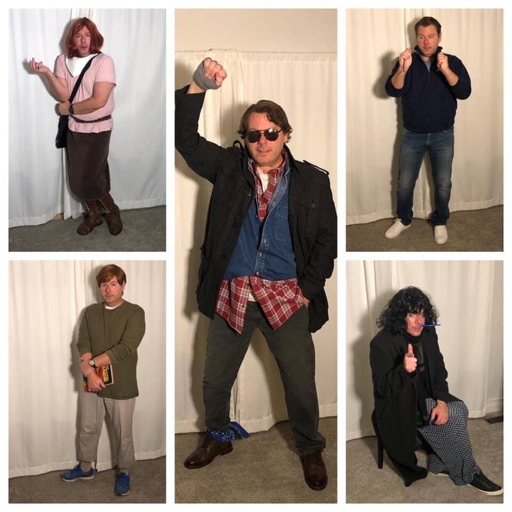 This Man Came Up With A Brilliant Plan To Save Halloween
From Being Ruined By COVID-19 2 Stephen Peirick as "The Breakfast Club." 