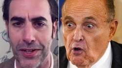 Sacha Baron Cohen Shares Video Of Chaotic Escape From ‘Very Angry’ Washington Gun Rally Crowd