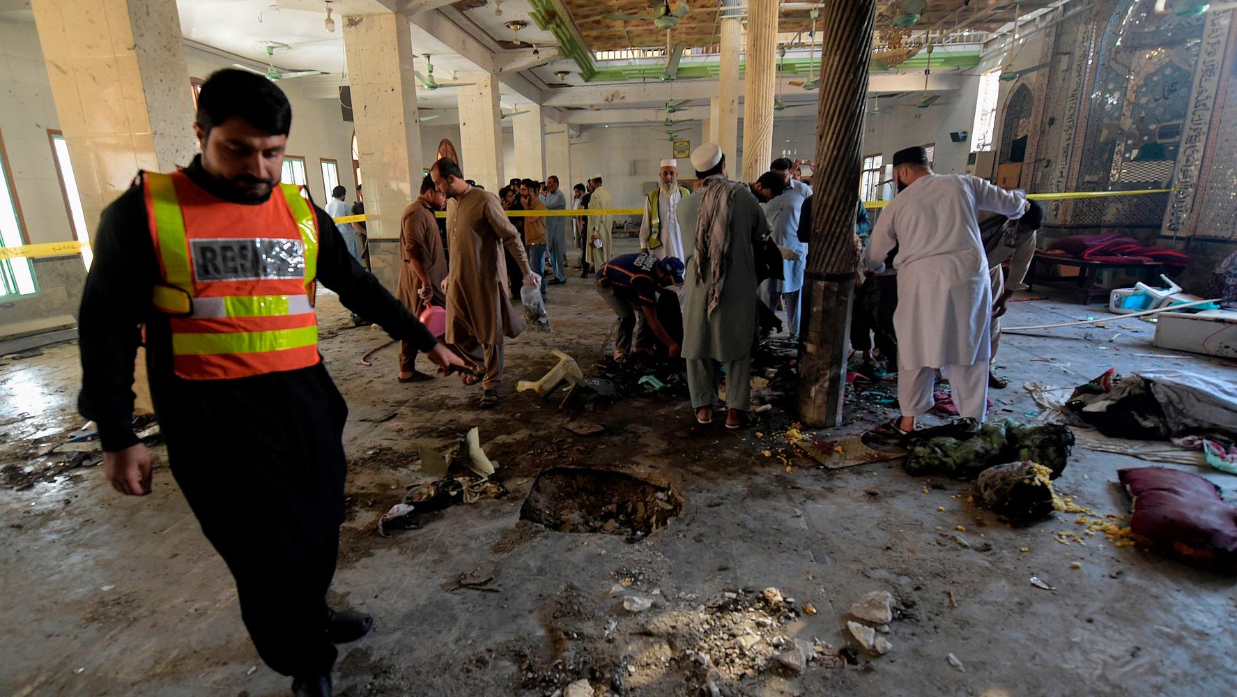 Bombing At Islamic Seminary In Pakistan Kills At Least 7 Students, Wounds 112
