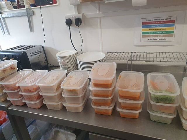 Mandy Sc’erri of Cherries Cafe in Bournemouth: "As soon as I heard there may some children going without this week I had to offer something."