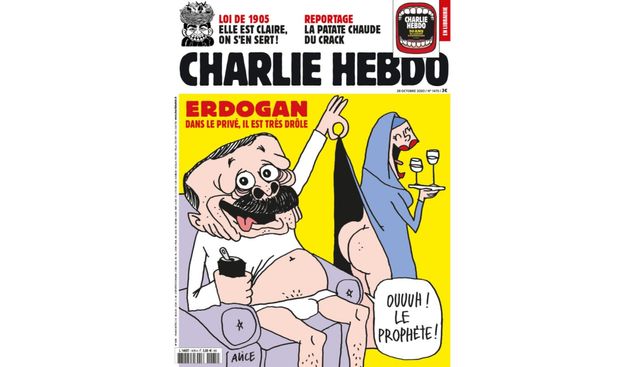 Charlie Hebdo" caricature Recep Tayyip Erdogan sur sa dernière Une | Le HuffPost