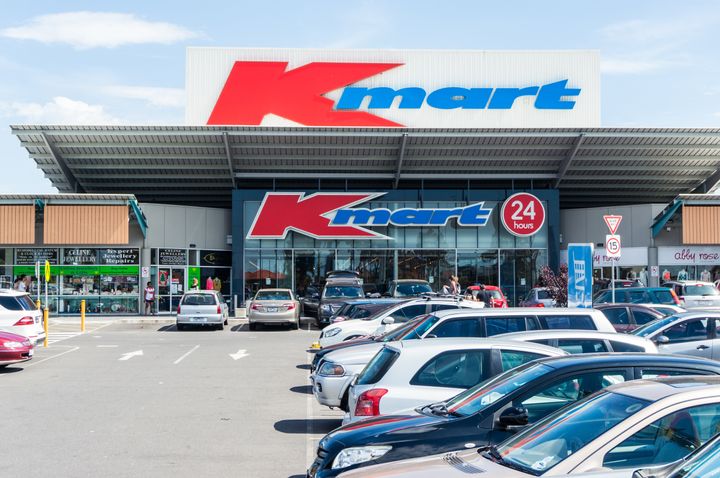 Many people flocked to Kmart stores, including the one in Burwood (shown here in 2015) across Melbourne on Tuesday night after COVID-19 restrictions eased.