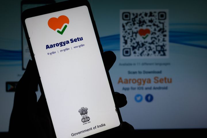 Aarogya Setu, the app rolled out by the Indian government during COVID-19 pandemic.