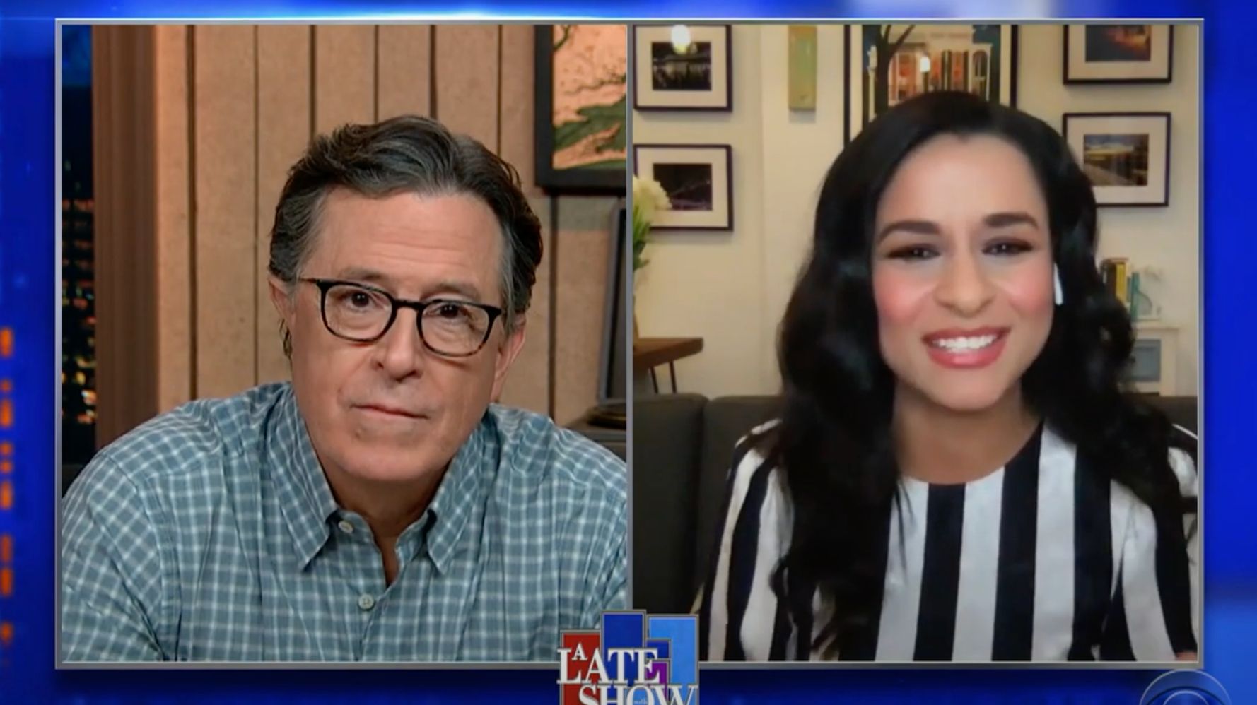 Sarah Cooper Jokingly Calls Out Stephen Colbert For Creating Trump