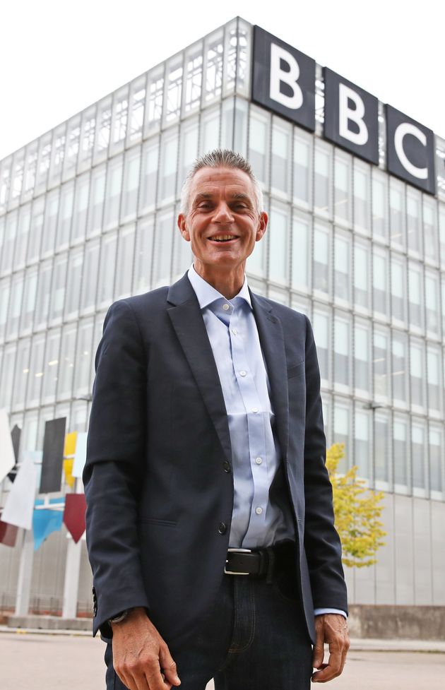 Tim Davie, new Director General of the BBC, arrives at BBC Scotland in Glasgow for his first day in the role.