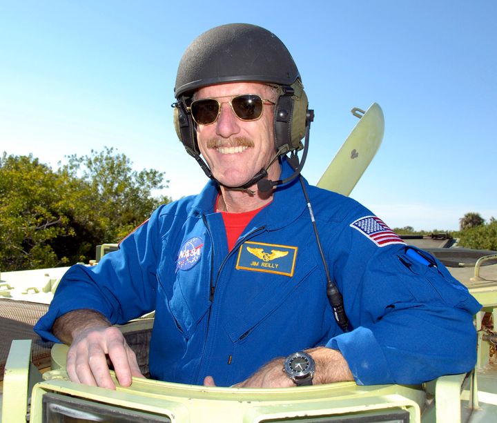 USGS Director James Reilly is a former astronaut and oil-industry geologist. 