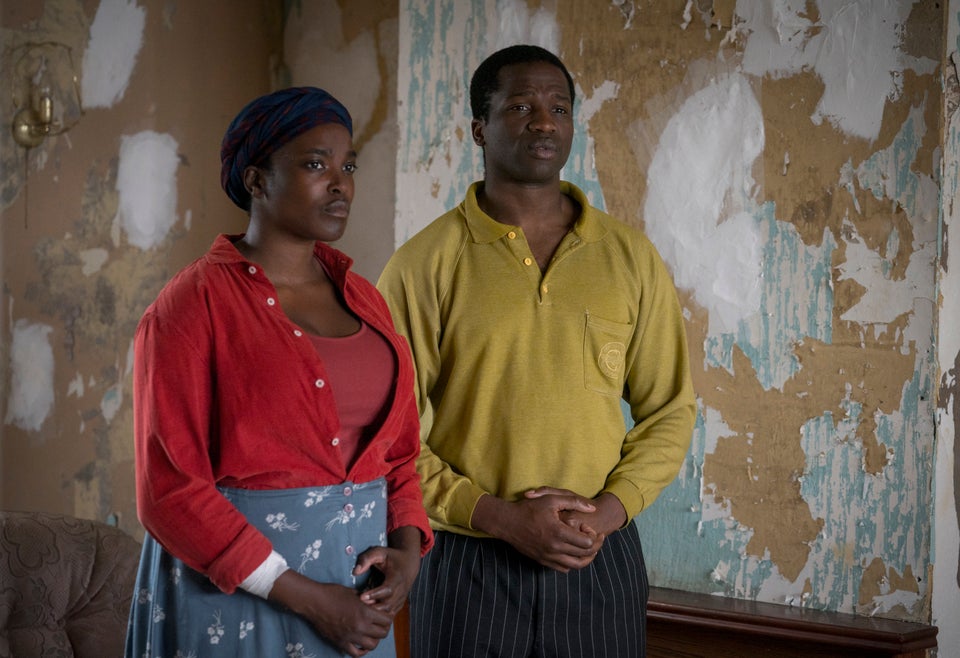 His House: Wunmi Mosaku as Rial Majur and Sope Dirisu as Bol Majur