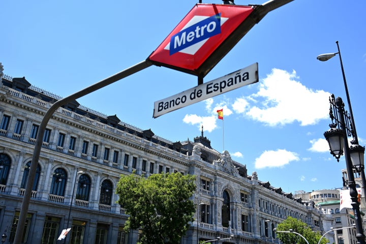 El edificio del Banco de España, en Madrid.