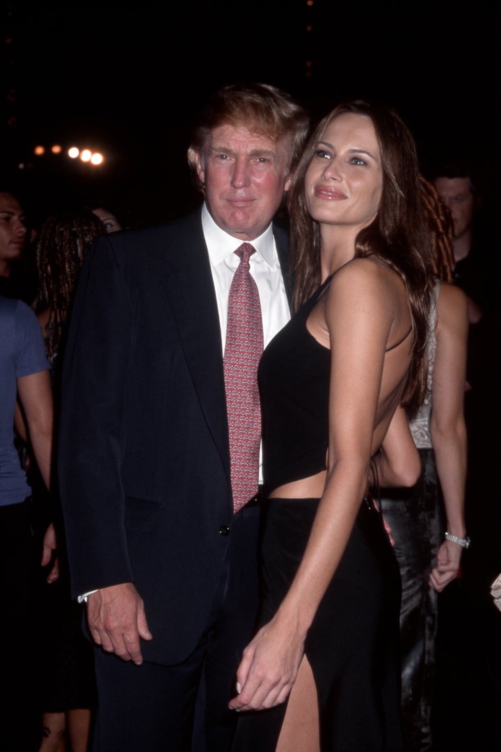 Donald y Melania Trump en Nueva York en septiembre de 1999.