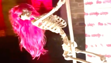 Skeleton Strip Club Halloween Display Gets Under Neighbors' Skin 2 5f9be4232900009b1bc6afbf