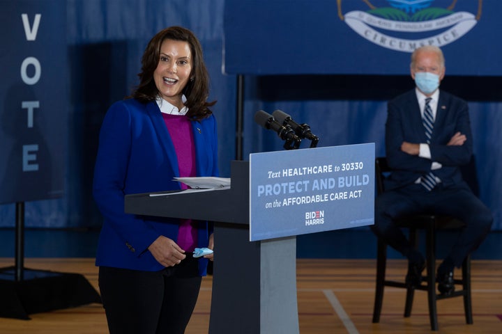 Democratic presidential nominee Joe Biden should pay close attention to Michigan Governor Gretchen Whitmer and the opposition she's facing from the Republican-controlled state legislature and courts.