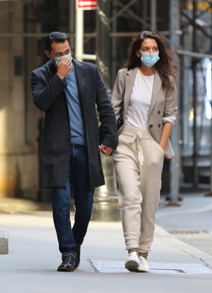 Katie Holmes en las calles de Nueva York.