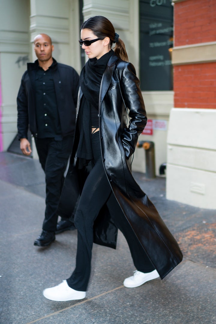 Kendall Jenner el pasado febrero.