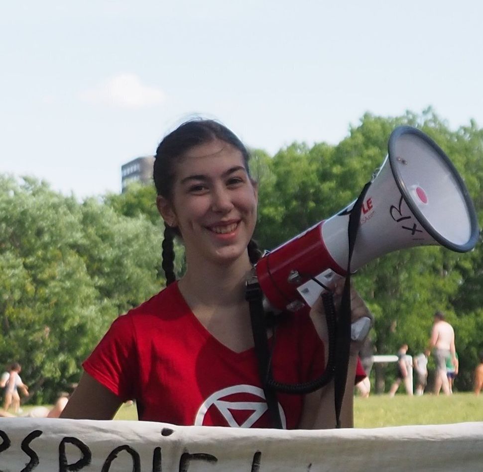 Solène Tessier is an 18-year-old Montreal-based activist.
