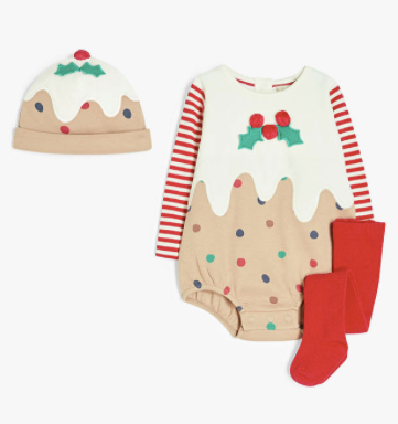 Christmas pudding outfit