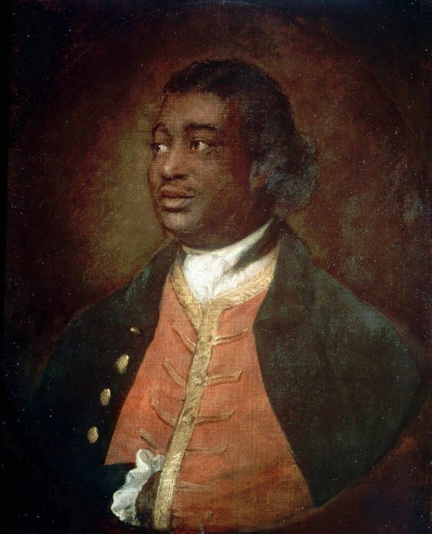 Ignatius Sancho in a painting dated 1768 by Thomas Gainsborough