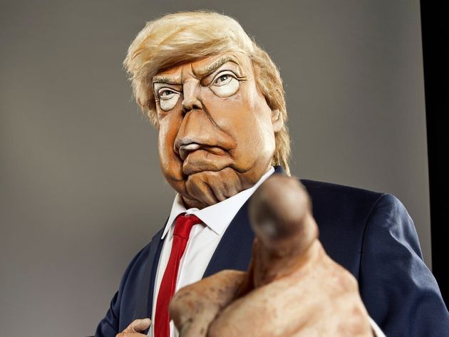 Donald Trump's Spitting Image puppet