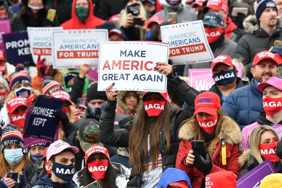 '미국을 다시 위대하게(Make America Great Again)' - 워터포드타운십, 미시간주. 2020년