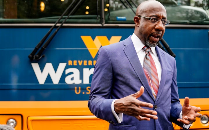 Democrat Raphael Warnock will face Sen. Kelly Loeffler (R-Ga.) in a Jan. 5 runoff election.